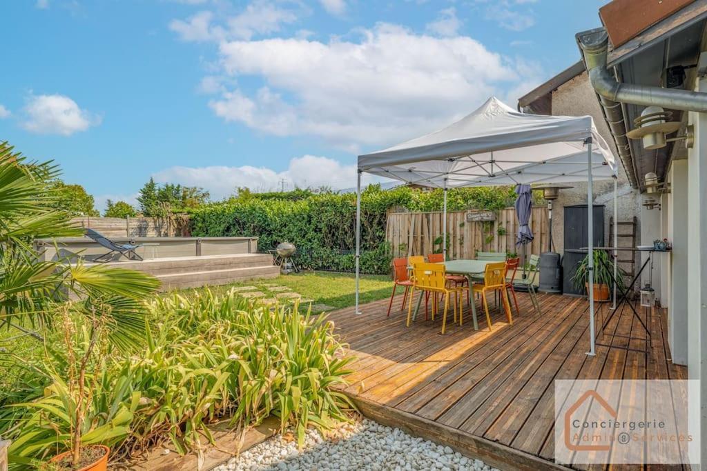 Maison A Lyon Parilly Avec Piscine, Jardin, Parking Prive & Proche Eurexpo Vénissieux Екстериор снимка