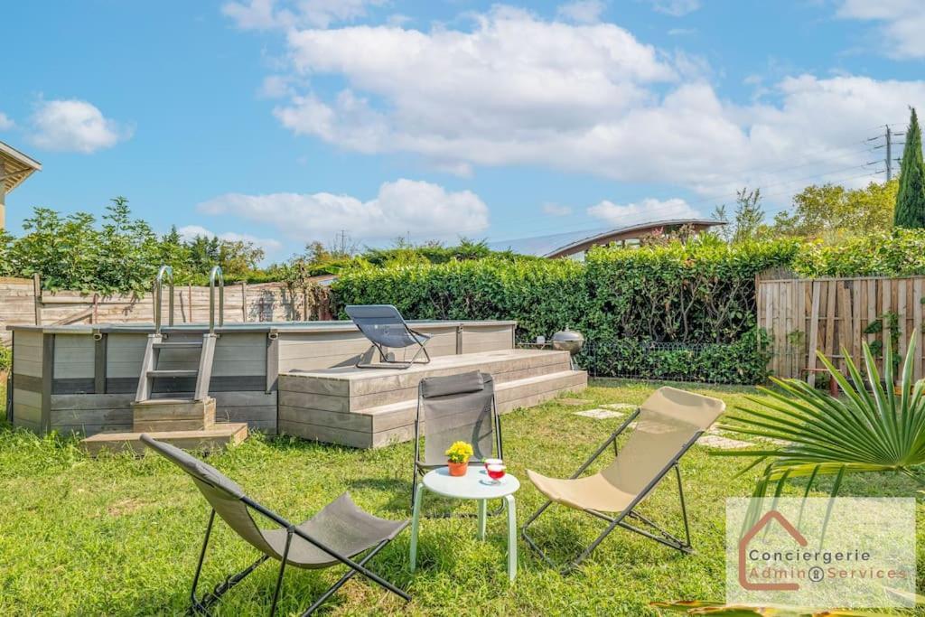 Maison A Lyon Parilly Avec Piscine, Jardin, Parking Prive & Proche Eurexpo Vénissieux Екстериор снимка