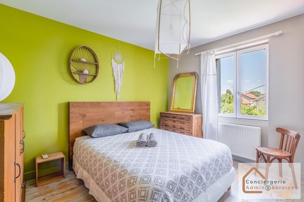 Maison A Lyon Parilly Avec Piscine, Jardin, Parking Prive & Proche Eurexpo Vénissieux Екстериор снимка