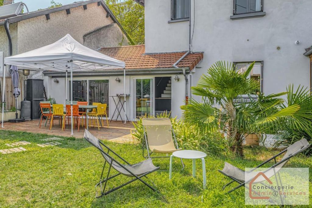 Maison A Lyon Parilly Avec Piscine, Jardin, Parking Prive & Proche Eurexpo Vénissieux Екстериор снимка